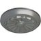 Ekena Millwork Olivia Ceiling Medallion (Fits Canopies up to 2 1/8"), Hand-Painted Silver, 7 7/8"OD x 1 1/8"P CM07OLSLS - alternate 3